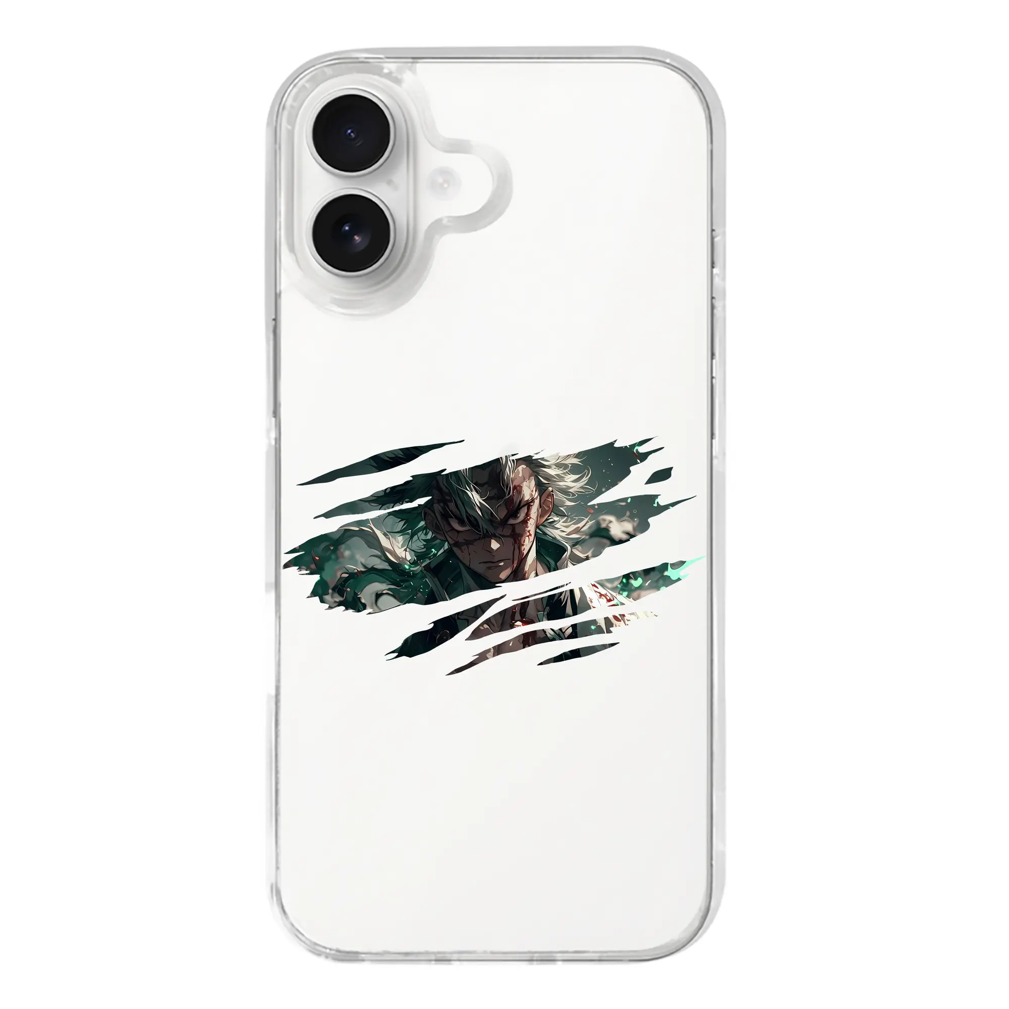 鬼滅の刃 グッズ,不死川 実弥 - iPhone 17シリーズ 透明スマホケース – 薄型・耐衝撃・精密フィット保護カバー